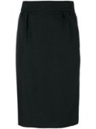 Hermès Pre-owned Pencil Skirt - Black