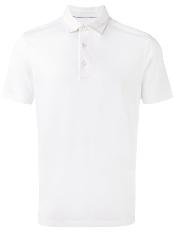 Ermenegildo Zegna Classic Polo Shirt - White