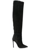 Grey Mer Calf-height Boots - Black