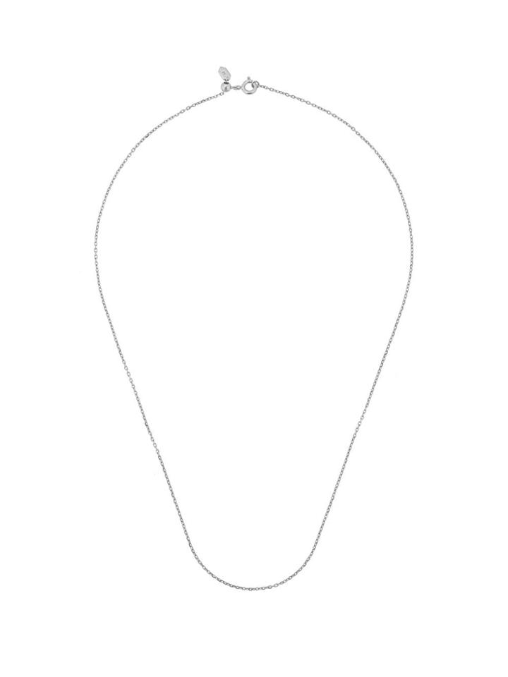 Maria Black Chain 50 Necklace - Silver