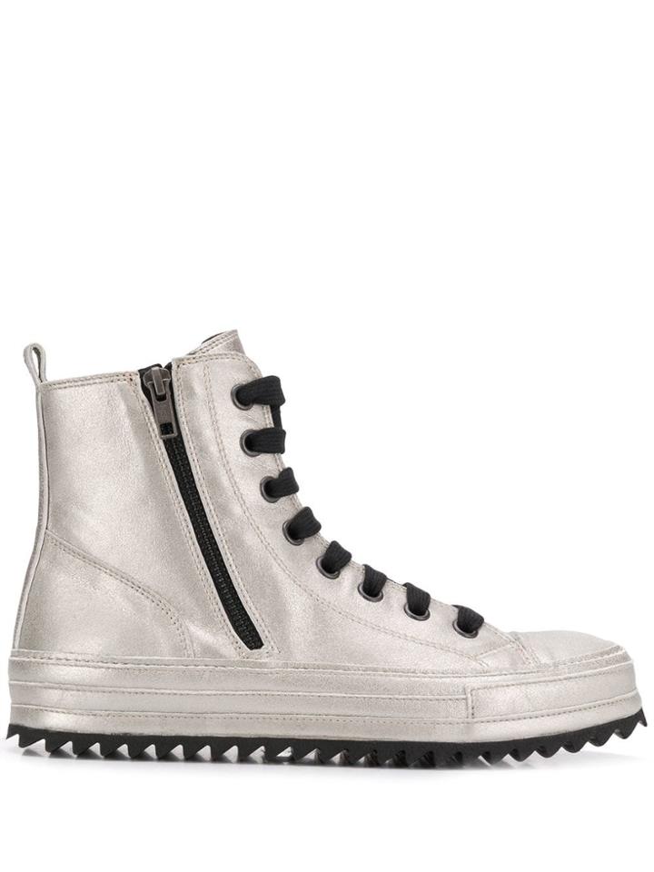 Ann Demeulemeester Hi-tops Sneakers - Metallic