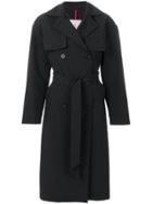 Moncler Roche Trench Coat - Black