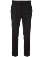 Paul Smith Cropped Trousers, Women's, Size: 40, Black, Wool