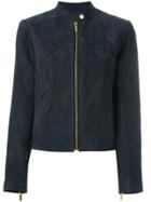 Michael Michael Kors Zipped Bomber Jacket - Blue