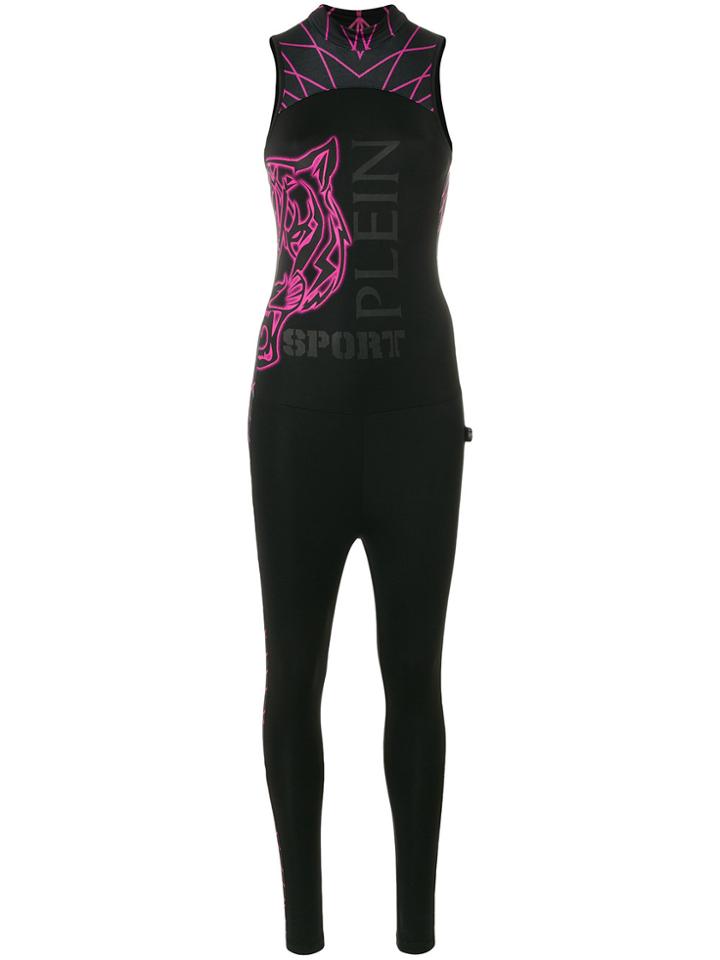 Plein Sport Athlete Deva Jumpsuit - Black