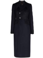 Gmbh Double-breasted Coat - Blue