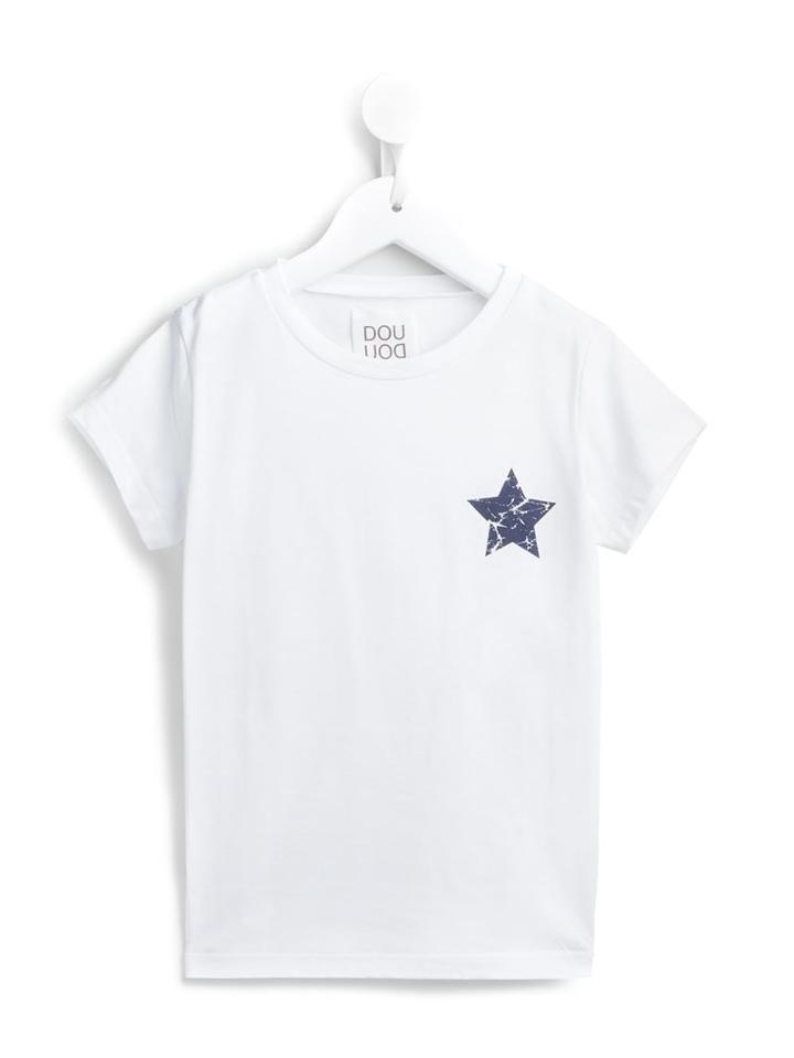 Douuod Kids Star Print T-shirt