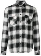 Iro - Checked Long Sleeve Shirt - Men - Cotton - M, Black, Cotton