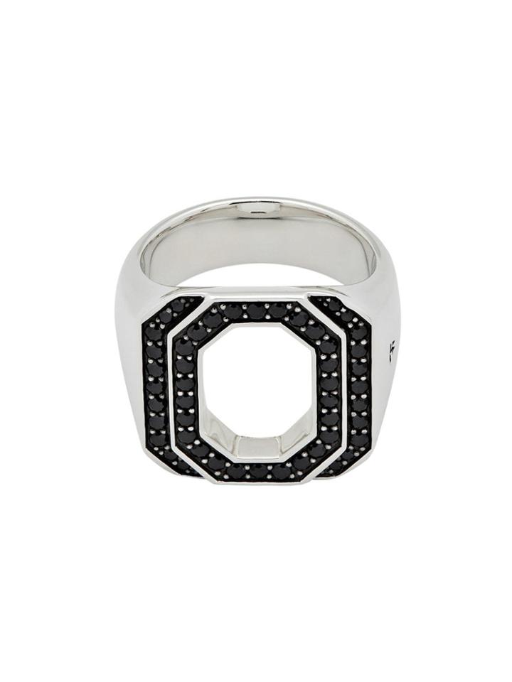 Tom Wood Queen Ring Spinel - Silver