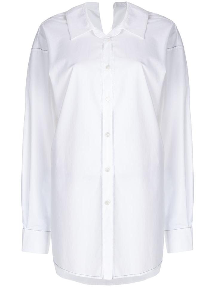 Marni Ovestitched Shirt - White