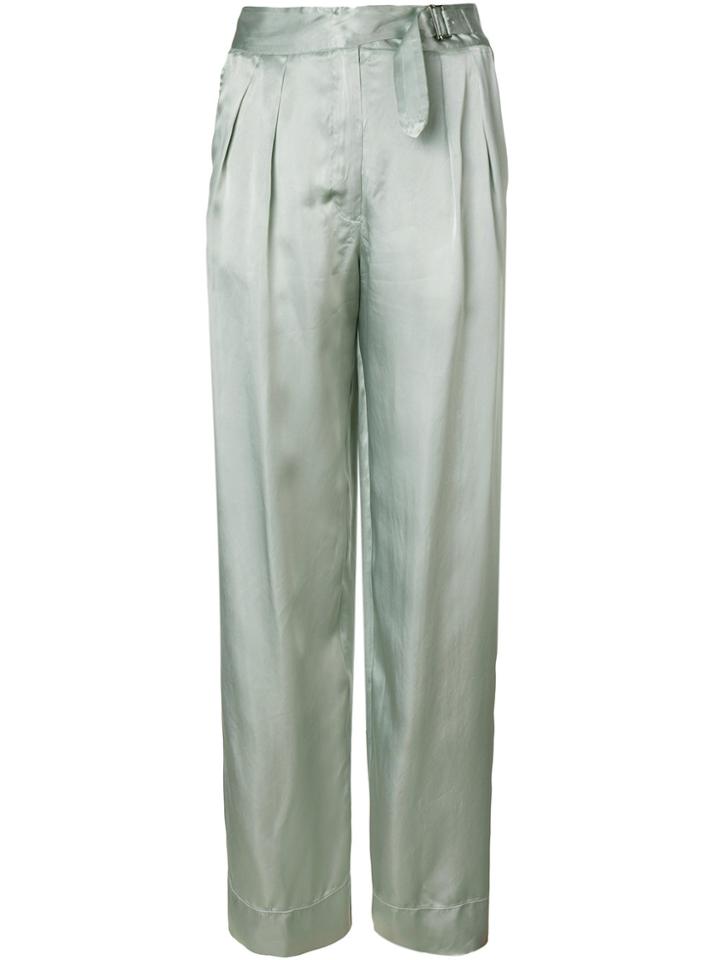 Forte Forte High Waisted Trousers - Green