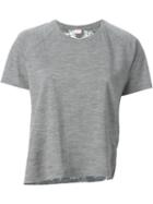 Giamba Floral Lace Insert T-shirt