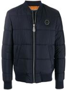 Philipp Plein Padded Bomber Jacket - Blue