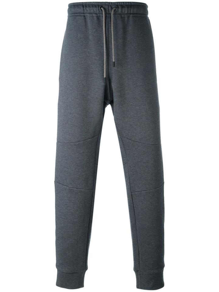 Fendi - Loose Fit Cuffed Joggers - Men - Cotton/polyester - 46, Grey, Cotton/polyester