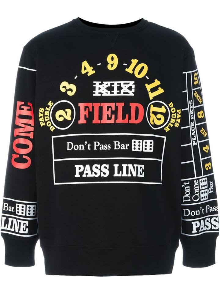 Ktz 'field' Sweatshirt, Men's, Size: Small, Black, Cotton