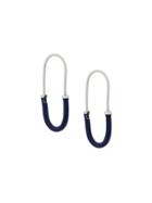 Maria Black Chance Mini Color Pop Hoop Earrings - Silver