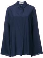 Jil Sander Loose Fit Boxy Shirt - Blue