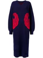 G.v.g.v. 'nami' Sweater Dress, Women's, Size: Xs, Blue, Cotton/polyester