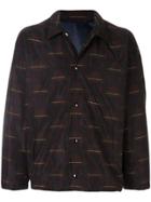 Undercover All Over Logo Print Jacket - Black