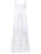 Ermanno Scervino Lace Insert Dress - White
