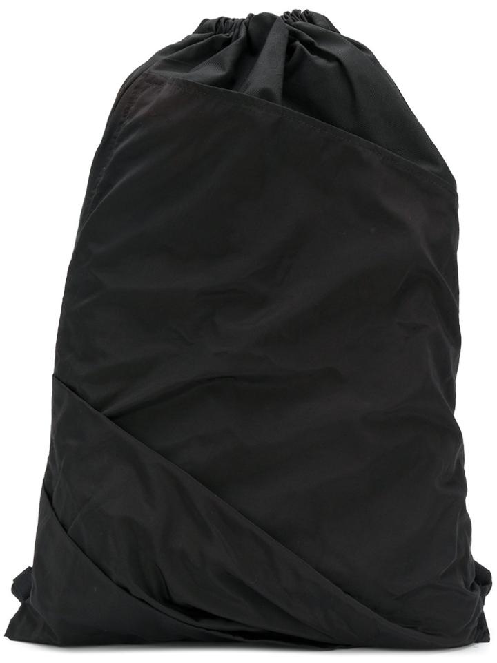 Alchemy Drawstring Backpack - Black