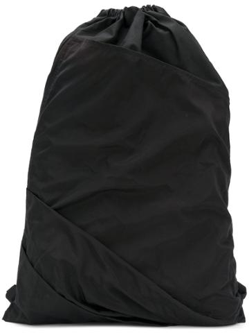 Alchemy Drawstring Backpack - Black