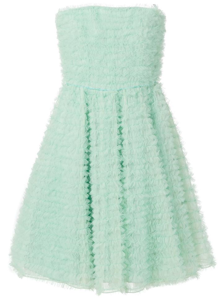 Dsquared2 Flared Ruffle Dress - Green