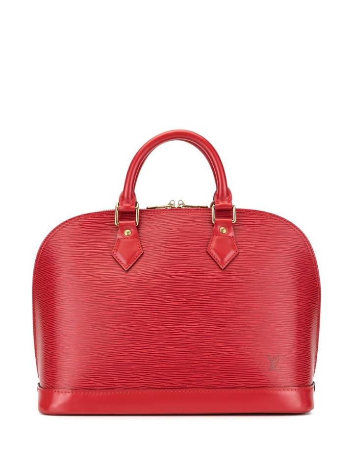 Louis Vuitton Pre-owned 1990 Alma Tote - Red