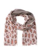 Serpui Printed Scarf, Women's, Brown, Polyester