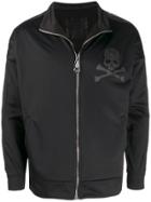 Philipp Plein Skull Print Track Jacket - Black