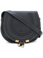 Chloé Small Marcie Saddle Bag - Black