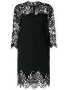Ermanno Scervino Slim Laced Dress - Black