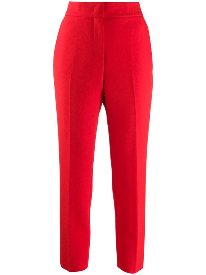 Msgm High-waist Tailored Trousers