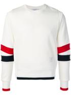 Thom Browne Panelled Sweatshirt - White