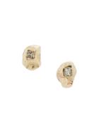 Ellis Mhairi Cameron 14kt Gold Mini Diamond Xxix Earrings