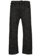 Junya Watanabe Comme Des Garçons Vintage Geometric Pattern Cropped