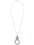 Elie Saab Long Pendant Necklace - Multicolour
