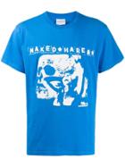 Nasaseasons Skull Print T-shirt - Blue