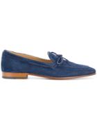 Tod's Bow-trimmed Loafers - Blue