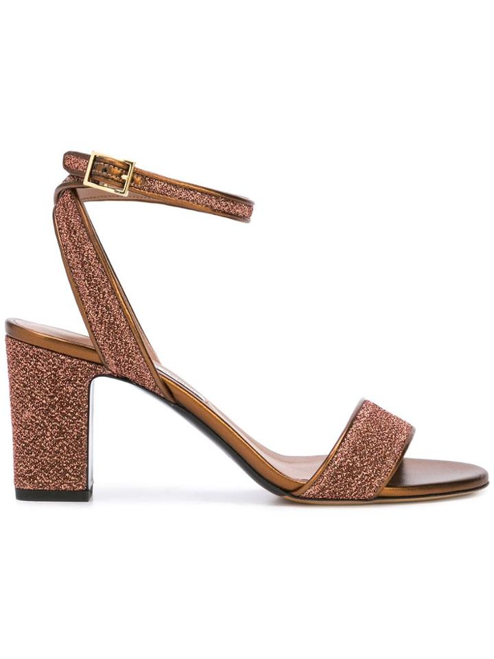 Tabitha Simmons Strappy Sandals - Metallic