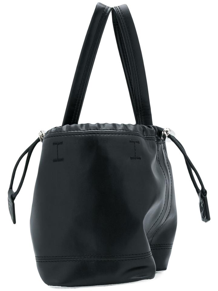 Paco Rabanne Drawstring Bucket Bag - Black
