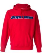 Supreme Chenille Hoodie - Red