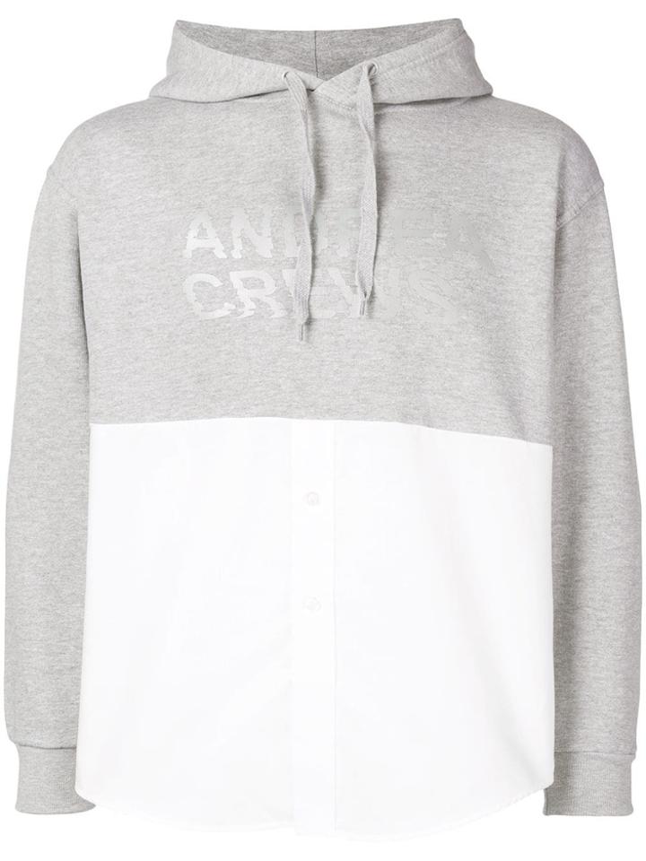 Andrea Crews Bi Hoodie - Grey