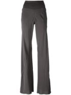 Rick Owens Bias Palazzo Pants, Women's, Size: 38, Grey, Acetate/viscose