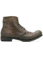 A Diciannoveventitre Dc2 Horse Oil Boots - Brown