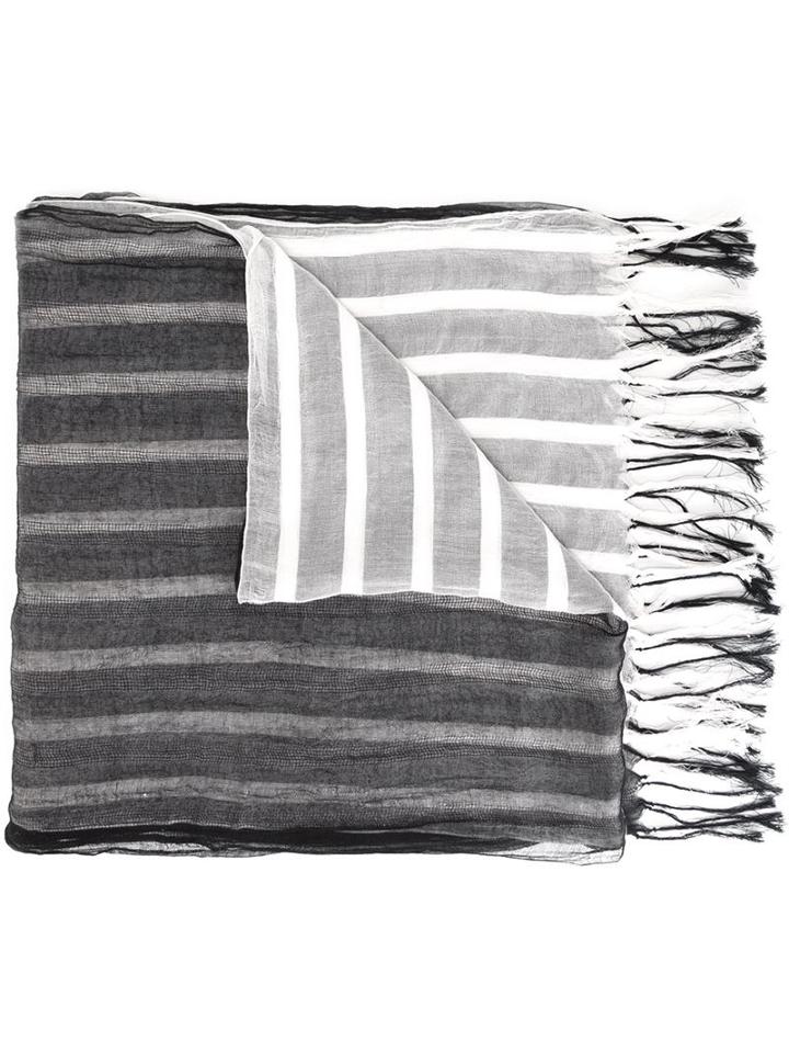 Yohji Yamamoto Fringed Scarf