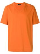 Joseph V-neck T-shirt - Yellow & Orange
