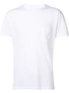 Officine Generale Chest Pocket T-shirt, Men's, Size: Xxl, Grey, Cotton