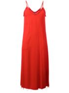 Raquel Allegra V-neck Dress, Women's, Size: 2, Red, Rayon