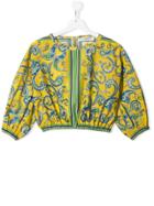 Philosophy Di Lorenzo Serafini Kids Paisley Print Blouse - Yellow